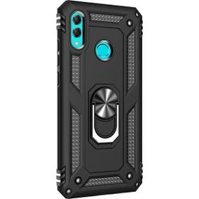 Microsonic Huawei Honor 10 Lite Military Ring Holder Siyah Kılıf