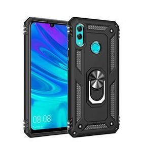 Microsonic Huawei Honor 10 Lite Military Ring Holder Siyah Kılıf