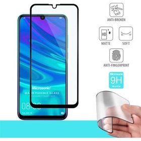 Microsonic Huawei Honor 10 Lite Seramik Matte Flexible Siyah Ekran Koruyucu