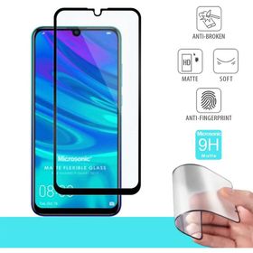 Microsonic Huawei Honor 10 Lite Seramik Matte Flexible Siyah Ekran Koruyucu