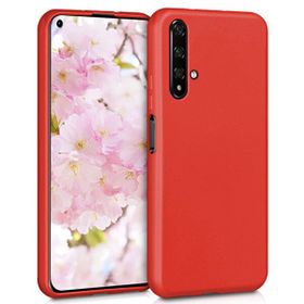 Microsonic Huawei Honor 20 Mat Kırmızı Telefon Kılıfı