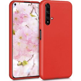 Microsonic Huawei Honor 20 Mat Kırmızı Telefon Kılıfı