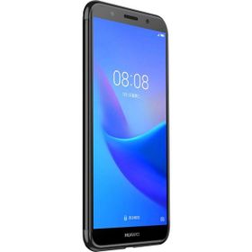 Microsonic Huawei Honor 7s Skyfall Transparent Clear Siyah Kılıf