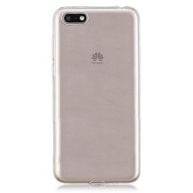 Microsonic Huawei Honor 7s Transparent Soft Beyaz Kılıf