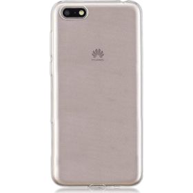 Microsonic Huawei Honor 7s Transparent Soft Beyaz Kılıf