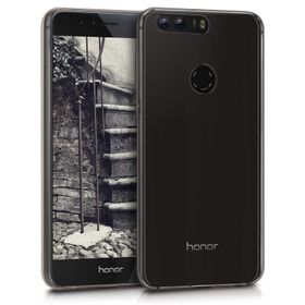 Microsonic Huawei Honor 8 Transparent Soft Beyaz Şeffaf Kılıf