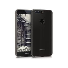 Microsonic Huawei Honor 8 Transparent Soft Beyaz Şeffaf Kılıf