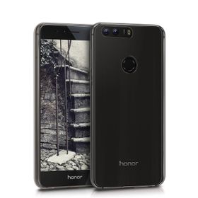 Microsonic Huawei Honor 8 Transparent Soft Beyaz Şeffaf Kılıf