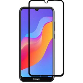 Microsonic Huawei Honor 8A Siyah Tam Kaplayan Temperli Cam Cep Telefonu Ekran Koruyucu