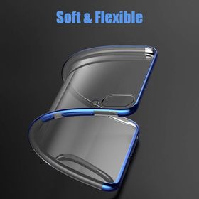 Microsonic Huawei Honor 8a Skyfall Transparent Clear Mavi Kılıf