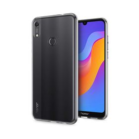 Microsonic Huawei Honor 8a Transparent Soft Beyaz Kılıf