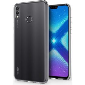 Microsonic Huawei Honor 8X Transparent Soft Beyaz Kılıf