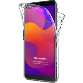 Microsonic Huawei Honor 9S 6 Tarafı Tam Full Koruma 360 Clear Soft Şeffaf Cep Telefonu Kılıfı