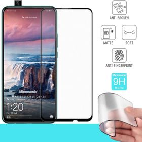 Microsonic Huawei Honor 9X Seramik Matte Flexible Siyah Ekran Koruyucu
