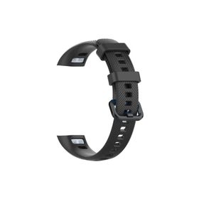 Microsonic Huawei Honor Band 4 Silicone Sport Band Siyah Kordon