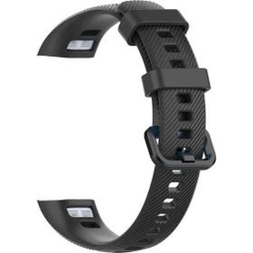 Microsonic Huawei Honor Band 4 Silicone Sport Band Siyah Kordon