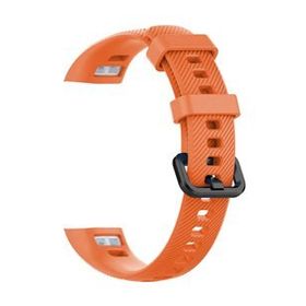 Microsonic Huawei Honor Band 4 Silicone Sport Band Turuncu Kordon