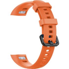 Microsonic Huawei Honor Band 4 Silicone Sport Band Turuncu Kordon