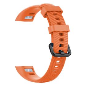 Microsonic Huawei Honor Band 4 Silicone Sport Band Turuncu Kordon