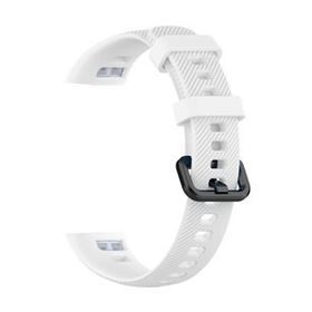 Microsonic Huawei Honor Band 5 Silicone Sport Band Beyaz Kordon