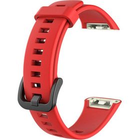 Microsonic Huawei Honor Band 6 Silicone Sport Band Kırmızı Kordon