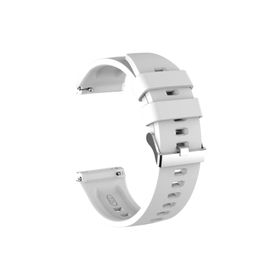 Microsonic Huawei Honor Magic Watch 2 46 mm için Silicone RapidBands Beyaz Kordon