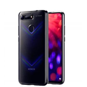 Microsonic Huawei Honor View 20 Transparent Soft Beyaz Kılıf