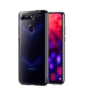 Microsonic Huawei Honor View 20 Transparent Soft Beyaz Kılıf