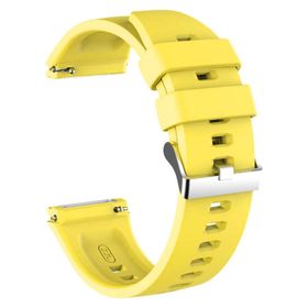 Microsonic Huawei Honor Watch Magic Silicone Rapid Bands Sarı Kordon