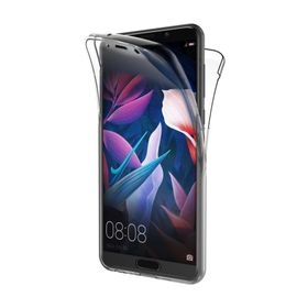 Microsonic Huawei Mate 10 6 Tarafı Tam Full Koruma 360 Clear Soft Şeffaf Kılıf