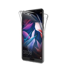 Microsonic Huawei Mate 10 6 Tarafı Tam Full Koruma 360 Clear Soft Şeffaf Kılıf