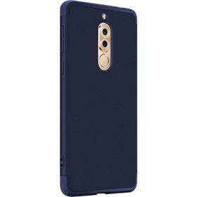 Microsonic Huawei Mate 10 Lite Double Dip 360 Protective Lacivert Kılıf