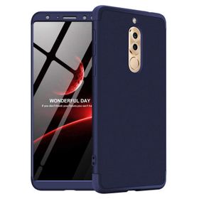 Microsonic Huawei Mate 10 Lite Double Dip 360 Protective Lacivert Kılıf