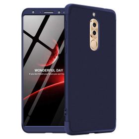 Microsonic Huawei Mate 10 Lite Double Dip 360 Protective Lacivert Kılıf