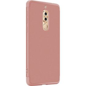 Microsonic Huawei Mate 10 Lite Double Dip 360 Protective Rose Gold Kılıf