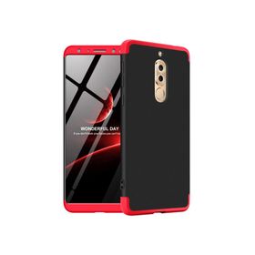 Microsonic Huawei Mate 10 Lite Double Dip 360 Protective Siyah Kılıf
