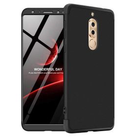 Microsonic Huawei Mate 10 Lite Double Dip 360 Protective Siyah Kılıf