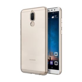 Microsonic Huawei Mate 10 Lite Transparent Soft Beyaz Kılıf