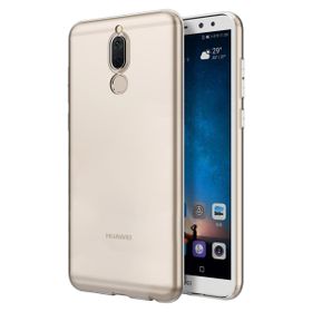 Microsonic Huawei Mate 10 Lite Transparent Soft Beyaz Kılıf