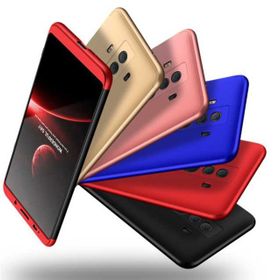 Microsonic Huawei Mate 10 Pro Double Dip 360 Protective Lacivert Kılıf