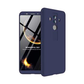 Microsonic Huawei Mate 10 Pro Double Dip 360 Protective Lacivert Kılıf