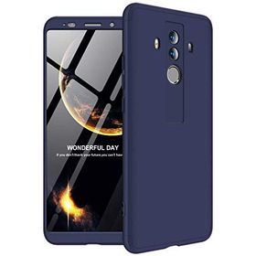 Microsonic Huawei Mate 10 Pro Double Dip 360 Protective Lacivert Kılıf