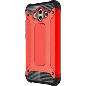 Microsonic Huawei Mate 10 Rugged Armor Kırmızı Kılıf