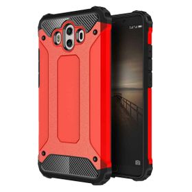 Microsonic Huawei Mate 10 Rugged Armor Kırmızı Kılıf