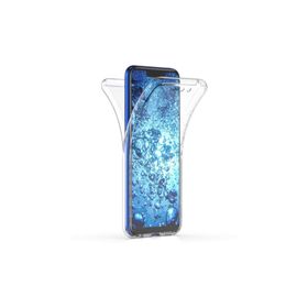 Microsonic Huawei Mate 20 Lite 6 Tarafı Tam Full Koruma 360 Clear Soft Şeffaf Kılıf