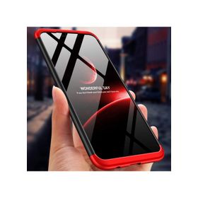 Microsonic Huawei Mate 20 Lite Double Dip 360 Protective Kırmızı Kılıf
