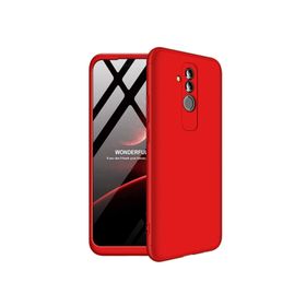 Microsonic Huawei Mate 20 Lite Double Dip 360 Protective Kırmızı Kılıf