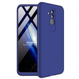 Microsonic Huawei Mate 20 Lite Double Dip 360 Protective Lacivert Kılıf