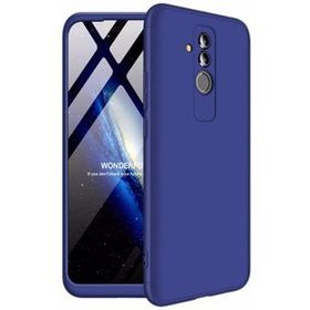 Microsonic Huawei Mate 20 Lite Double Dip 360 Protective Lacivert Kılıf
