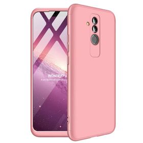 Microsonic Huawei Mate 20 Lite Double Dip 360 Protective Rose Gold Kılıf